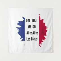 Tapeçaria de Parede Orgulho do Futebol Francês All