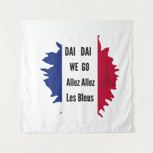 Tapeçaria de Parede Orgulho do Futebol Francês All