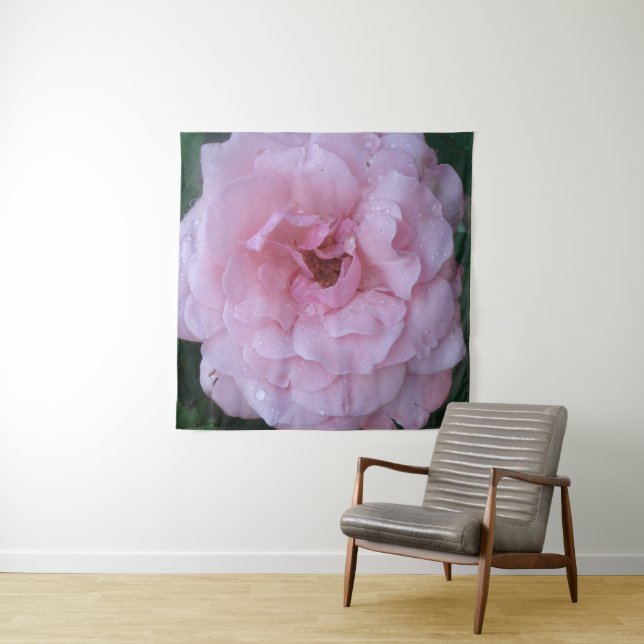 Tapeçaria de Parede Rosa Pink com Gotículas de Chu (In Situ)