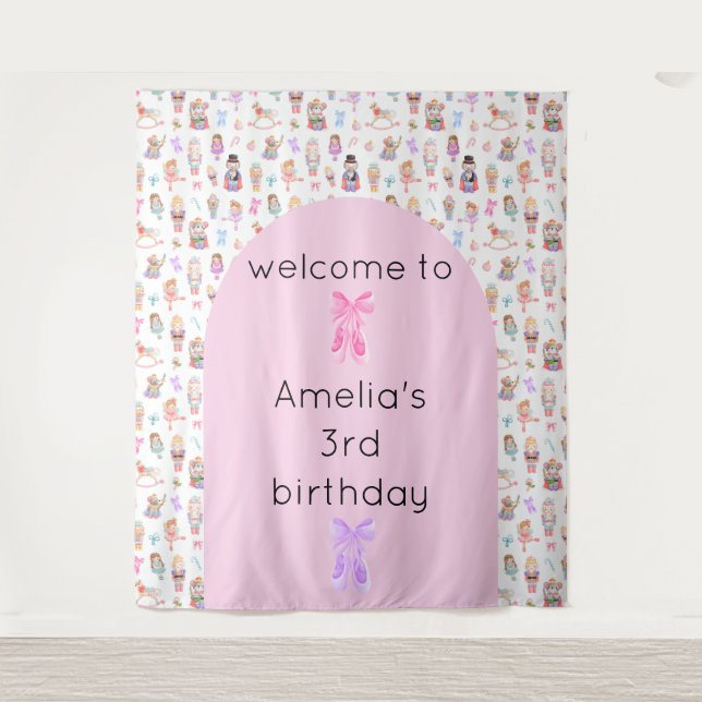 Tapeçaria de Segundo Plano de Birthday (Frente)