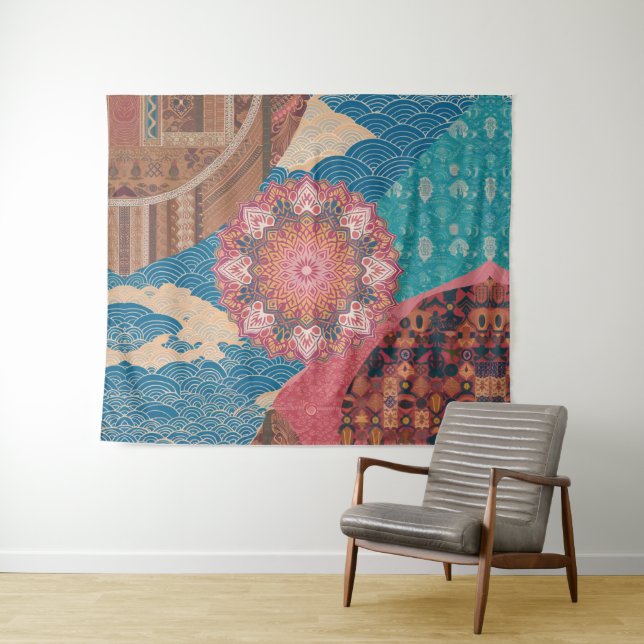 Tapeçaria de Três Culturas (In Situ (Horizontal))