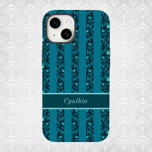 Tapeçaria De Vintage Teal Faux