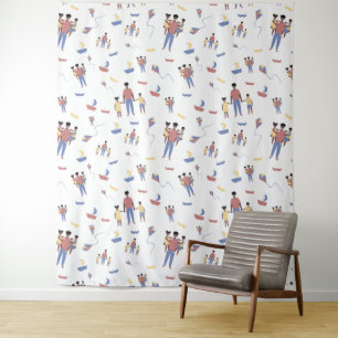 Tapeçaria dia de os pais