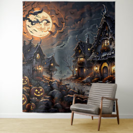 Tapeçaria do Halloween pelo Decor da Sala de Viva