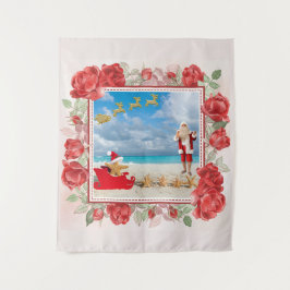 Tapeçaria do Muro de Natal Tropical