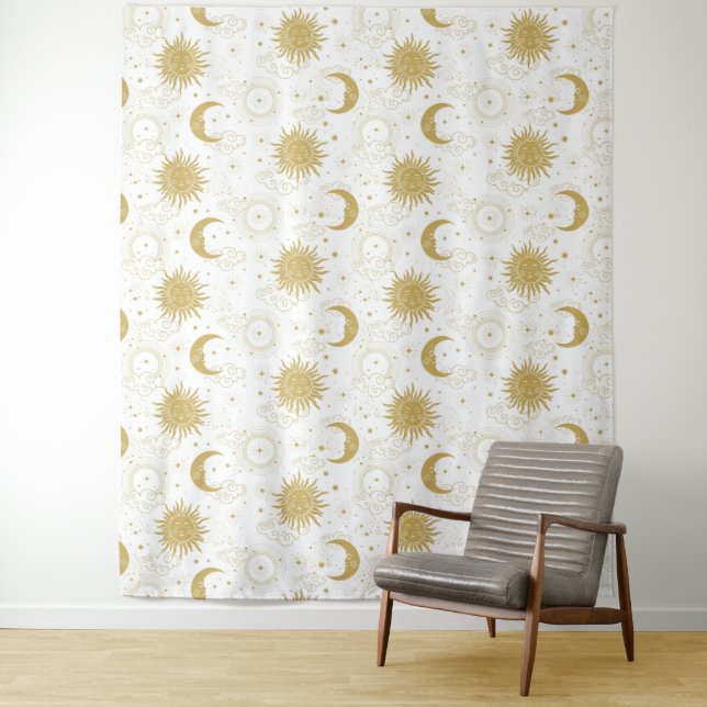 Tapeçaria Dourada Celestial (In Situ)