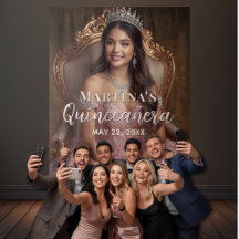 Tapeçaria Elegante de Quinceañera para Fundo de Fo