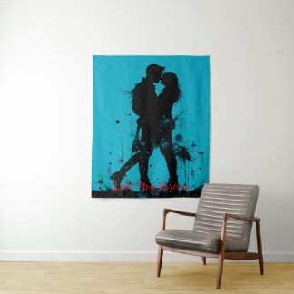 Tapeçaria Média Amar Você Para Sempre (50" x 60")