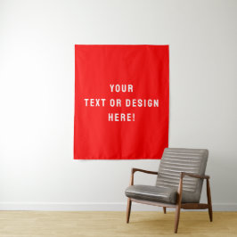 Tapeçaria Média Personalizada - Vermelho e Persona