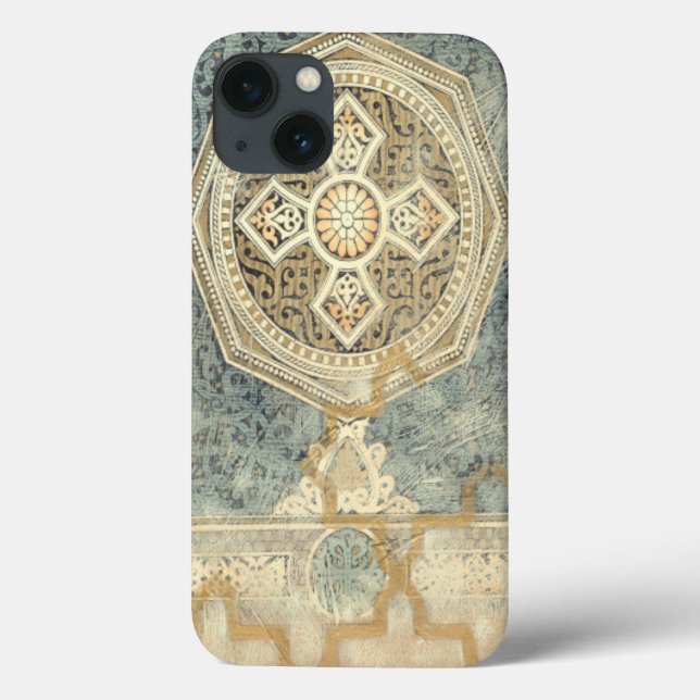 Tapeçaria Ornamental com Ornamentado Geométrico (Verso)