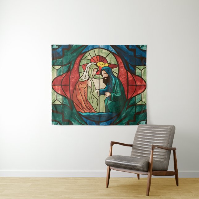 Tapeçaria pela Geometria Sagrada (In Situ (Horizontal))