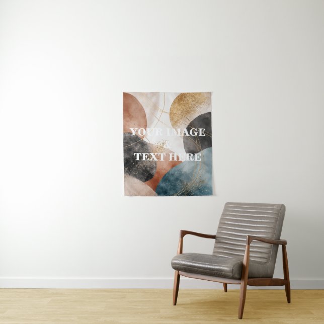 Tapeçaria Personalizada com Foto e Texto (In Situ)