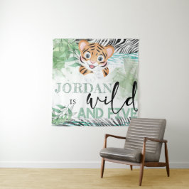 Tapeçaria Personalizada de Aniversário de 5 anos S