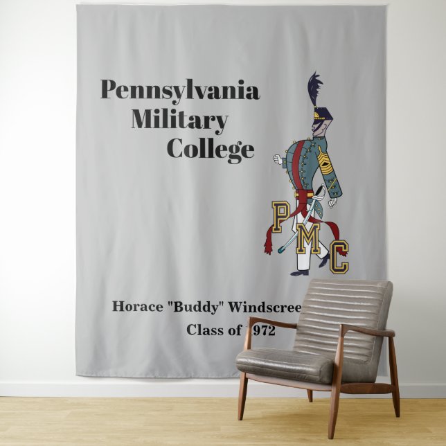 Tapeçaria Personalizada do Cadete PMC (In Situ)