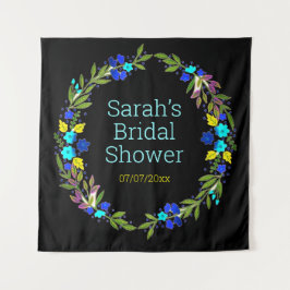 tapeçaria personalizada do chá de casamento