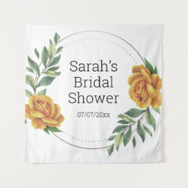 tapeçaria personalizada do chá de casamento