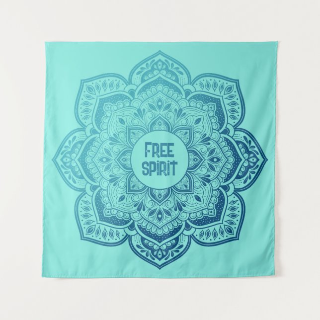 Tapeçaria Personalizada Eira Mandala (Frente)