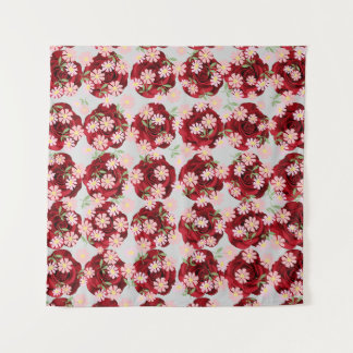 Tapeçaria Quadrada Vibrante (57" x 57")