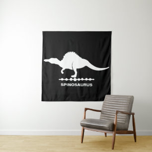 Tapeçaria Silhueta de Dinossauro Spinosaurus