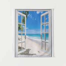 Tapeçaria temático da praia tropical