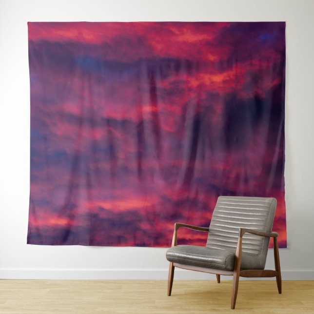 tapeçaria vermelha de agosto (In Situ (Horizontal))