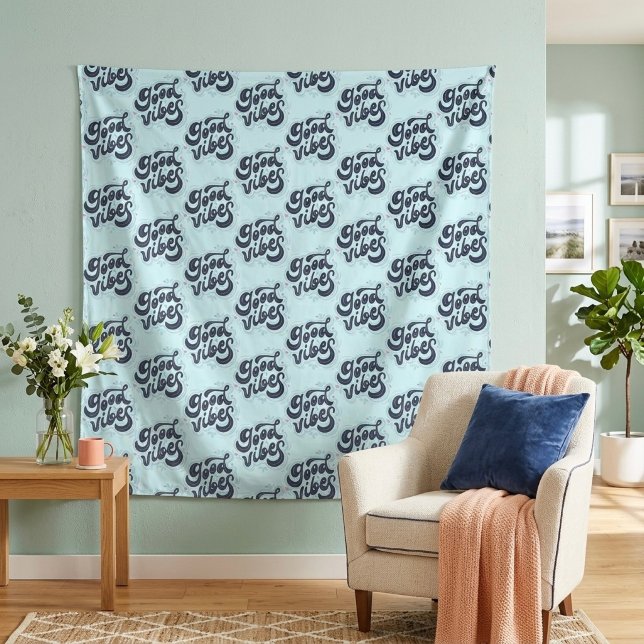 Tapeçaria Vibrações Positivas (Criador carregado)