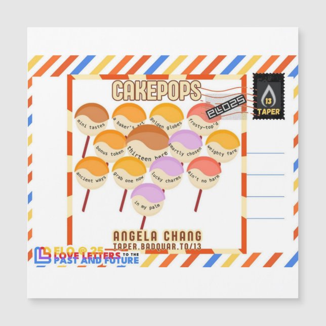 Taper:CakePops Olá da ELO2025 (Frente)