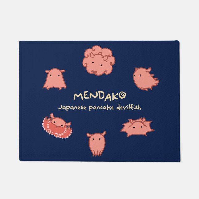 Tapete 【メンダコ(カラー濃色地用】Japanese pancake devilfish(for dark) (Frente)