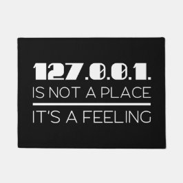 Tapete 127.0.0.1. Não é um lugar que é um Geek divertido