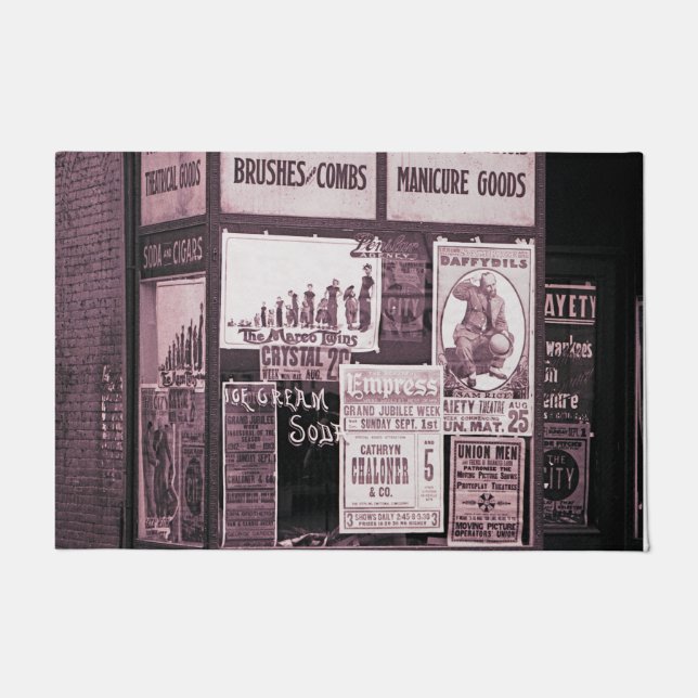 Tapete 1912 Loja Vaudeville Pro-Union Manicure (Frente)