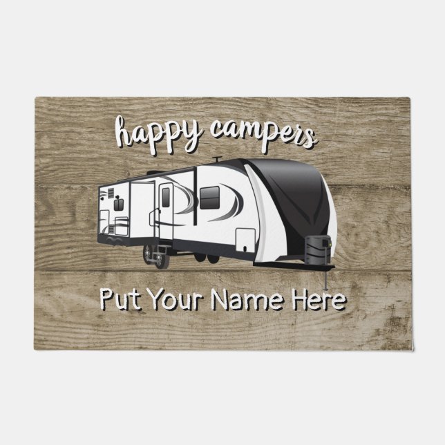 Tapete 297º Reboque Grande Design Brown (Frente)