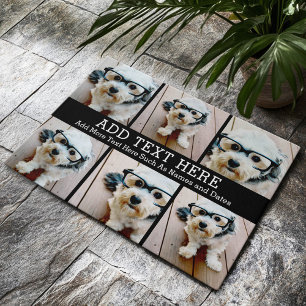 Tapete 6 Colagem de Fotos 2 Linhas de Texto — CAN Editar 