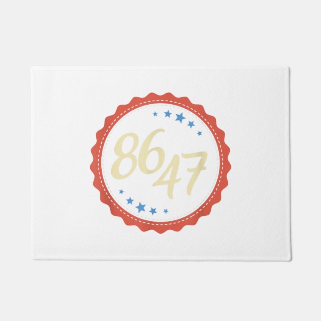 Tapete 86 47 Anti Trump Engraçado (Frente)