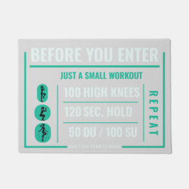 Tapete A ativação da malhação começa na porta