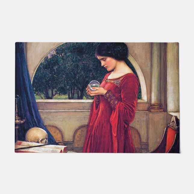Tapete A Bola de Cristal, John William Waterhouse (Frente)