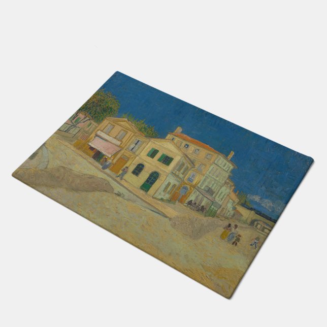 Tapete A Casa Amarela - Vincent van Gogh (Inclinado)