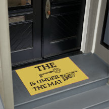 A Chave Está Abaixo Do Mat Welcome Mat