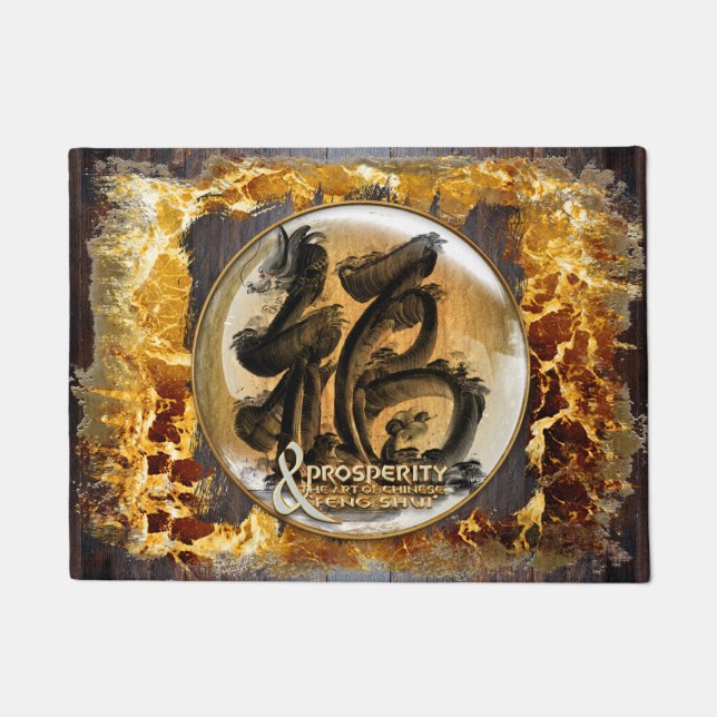 Tapete A CONEXÃO DA PROSPERIDADE: Arte do Fengshui (Frente)