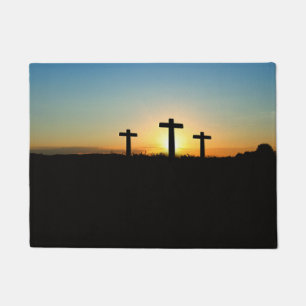 Tapete A Crucificação Atravessa ao Sol