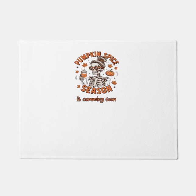 Tapete A Época de Pumpkin Spice está chegando em breve Fa (Frente)