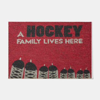 Tapete A Hockey Family Lives Here, Sports