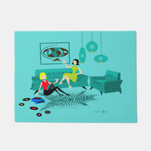 Tapete A noite da menina no Doormat