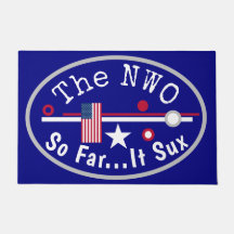 A NWO Até Agora Sux Door Mat