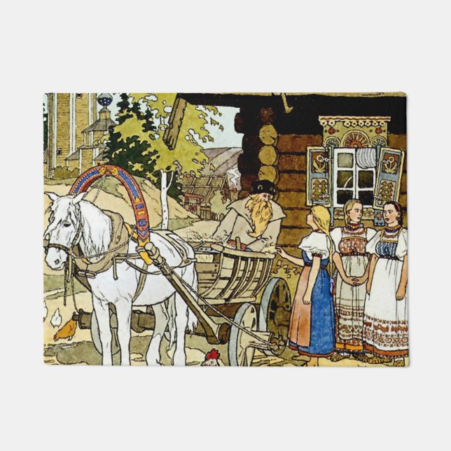 Tapete "A pena do finista" de Ivan Bilibin (Frente)