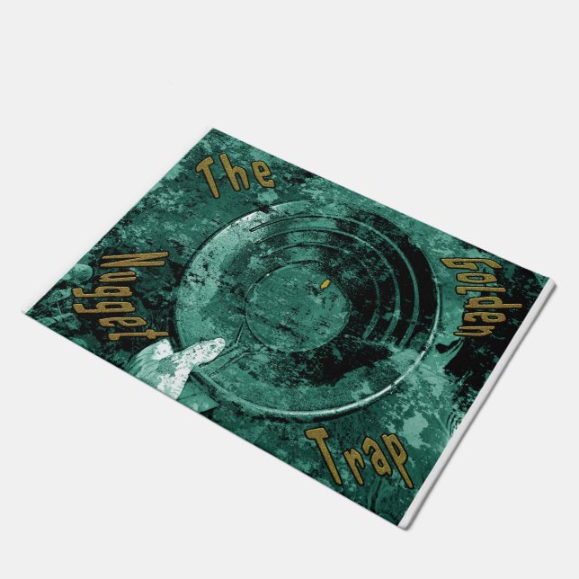 Tapete A porta da armadilha de nugget do ouro (Inclinado)