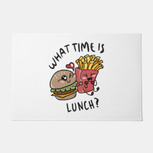 Tapete A que horas é o almoço