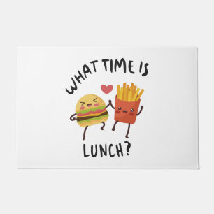 Tapete A que horas é o almoço