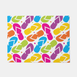 Tapete A vida é melhor nos chinelos