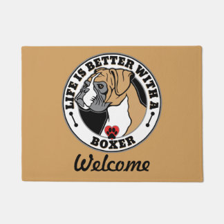 Tapete A Vida Personalizada Do Boxer É Melhor Com Um Boxe