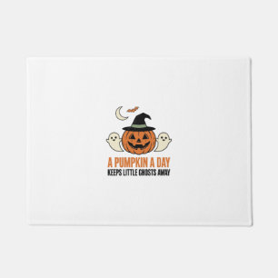 Tapete Abóbora de Halloween Fantasma Divertido Citação Vi